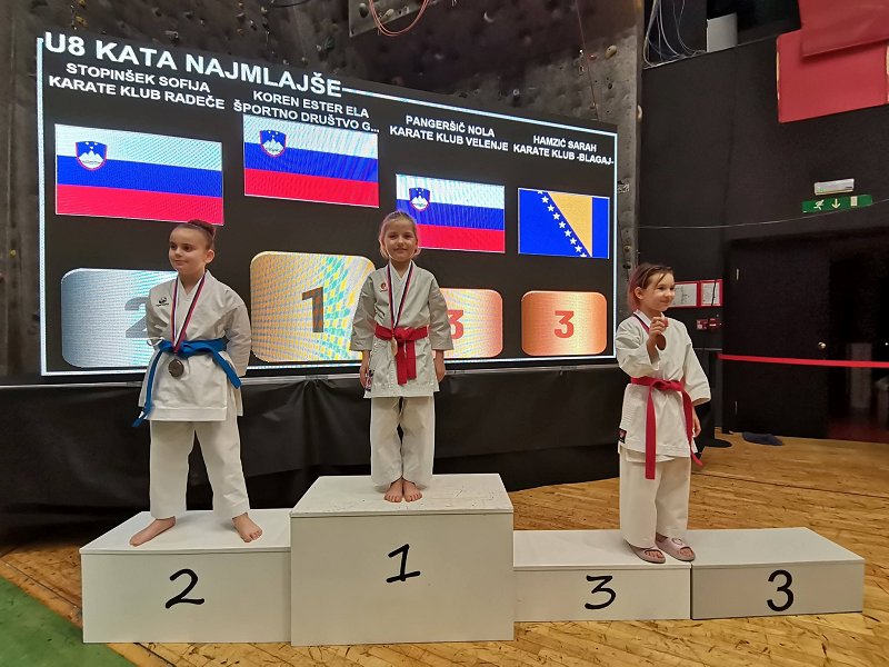 Ester Ela Koren najmlajše 1. mesto 